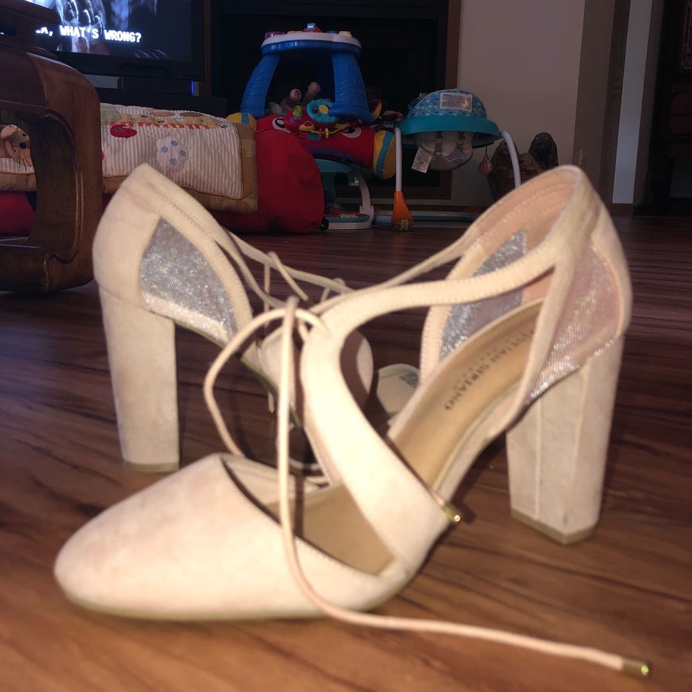 Pink heels